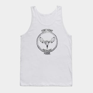 Fort Kent Maine Moose Tank Top